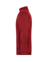 Mens Workwear Knitted Fleece Jacket Solid